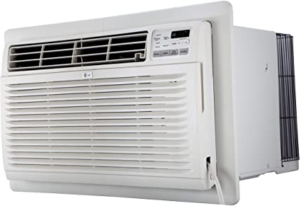 LG LT1216CER 11,800 BTU 115V Through-the-Wall Remote Control Air Conditioner, White