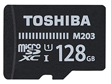 Toshiba 128GB M203 MicroSD Class 10 U1 100MB/s with Adapter