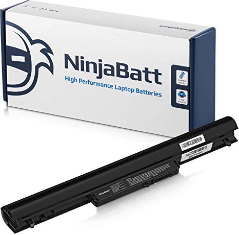 NinjaBatt Laptop Battery for HP Pavilion Sleekbook VK04 695192-001 694864-851 HSTNN-YB4D TPN-Q113 TPN-Q114 H4Q45AA Pavilion SleekBook 14-b000 15-b000 – High Performance [4 Cells/2200mAh/32Wh]