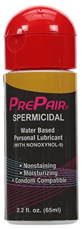 Trimensa Pharmaceuticals Prepair Spermicidal Lubricant, 2.4 Fluid Ounce