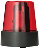 Rhode Island Novelties - 7 Red Police Beacon Light