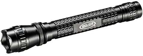 Police Security Blackjack 2AA Flashlight - Tactical - Cree LED Ultra Bright - 140 Lumens - Small, Efficient, Rugged, and Dependable - Water Resistant - Everyday Carry - Great Stocking Stuffer