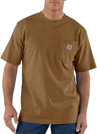 Carhartt Men's Loose Fit Heavyweight Short-Sleeve Pocket T-Shirt