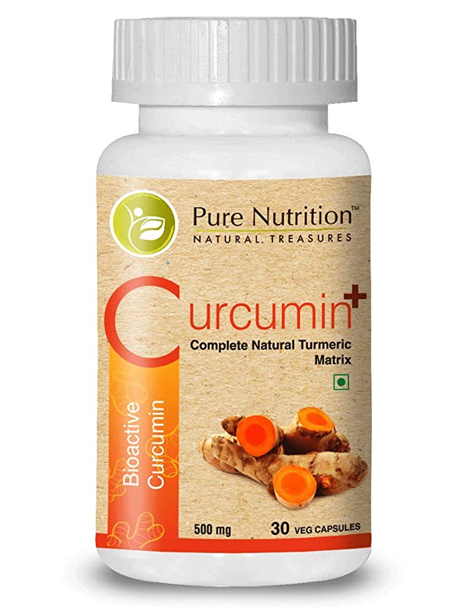 Pure Nutrition Curcumin Plus (New and Improved Backed by patent filed PNS technology) - 30 Capsule