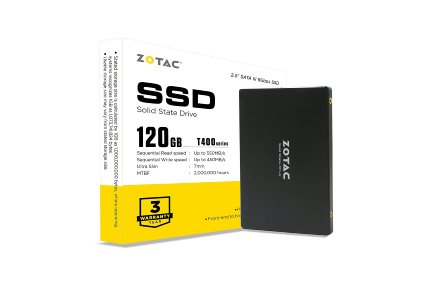 ZOTAC T400 120GB SSD Toshiba TLC NAND SATA III Internal 2.5-inch 7mm height (ZTSSD-S11-120G-P)