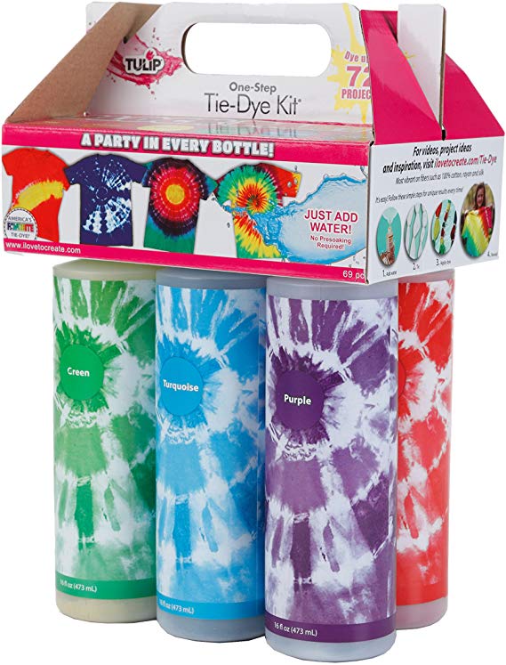 Tulip 34726 X-Large Block Party Tie Dye Kit, 16 oz