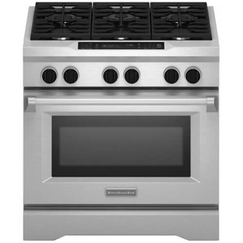 Kitchenaid KDRS467VSS Commercial-Style Dual Fuel Range