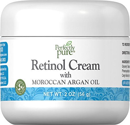 Perfectly Pure Retinol Cream with Moroccan Argan Oil -2 oz Cream