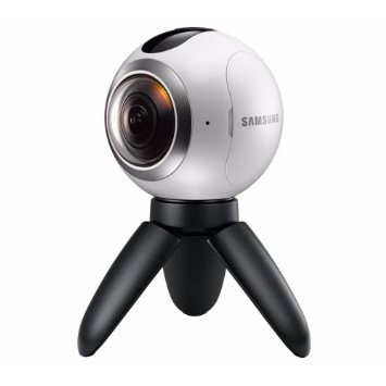 Samsung Gear 360 Degree Cam Spherical Camera SM-C200 for Galaxy S7, S7 Edge, S6, S6 Edge, S6 Edge Plus, Note 5 (International Version - No Warranty)