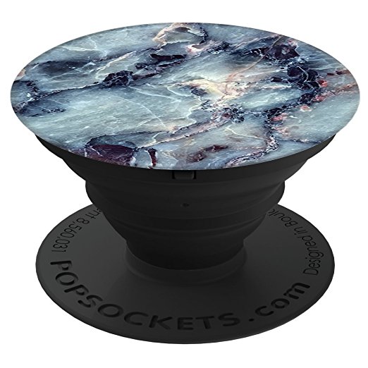 PopSockets Stand for Smartphones & Tablets - Blue Marble