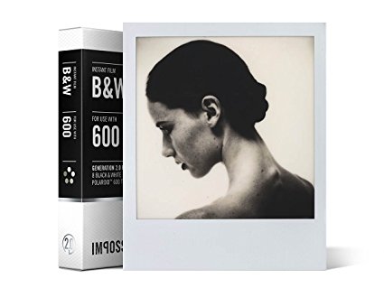 The Impossible Project Black and White 2.0 Film for Polaroid 600-Type Camera