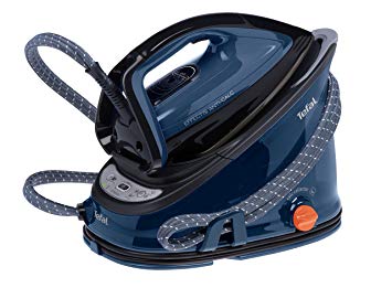 Tefal GV6840 Effectis Anti-Scale High Pressure Steam Generator, 2200 Watt, Black/Blue