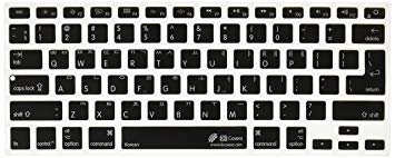 Y Korean Keyboard Cover for MacBook/Air 13/Pro (2008 )/Retina and Wireless (KOR-M-CB-2)