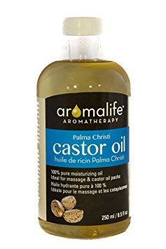 Aromalife Pure Castor Bean Oil, 250-Milliliter