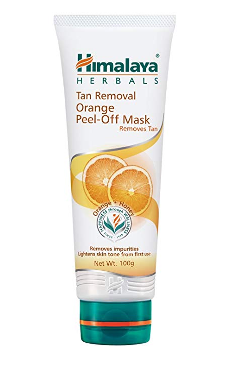 Himalaya Herbals Tan Removal Orange Peel-off Mask, 100g