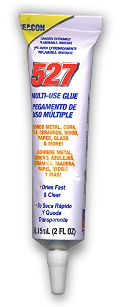 Multi-Use Glue Can Bond almost Any Material Including Plastic and Glass (Pkg/2)