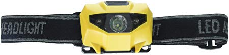 SE 150 Lumens Spotlight LED Headlamp with 4-Stage Switch (Yellow) - FL8271YL-3W