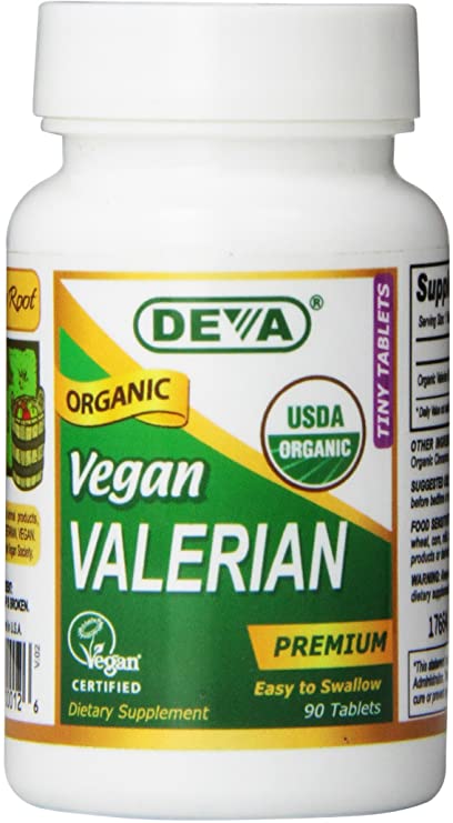 Vegan Valerian (Organic), 90 tablets