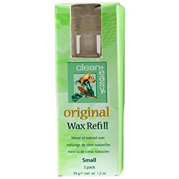 Clean   Easy Original Small Face Wax Refills, 1.2 Ounce