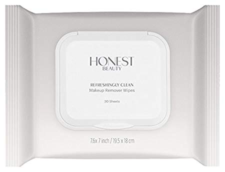 Honest Beauty Refreshingly Clean Makeup Remover Wipes, 30 Count