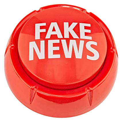 Fairly Odd Novelties FON-10261 Donald Trump Fake Sound Button Gag Gift Novelty - 7 Fake Sayings, Red