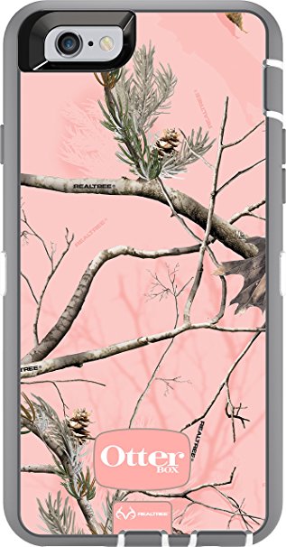 OtterBox iPhone 6 ONLY Case - Defender Series, Frustration-Free Packaging - Ap Pink  (White/Gunmetal Grey Ap Pink) (4.7 inch)