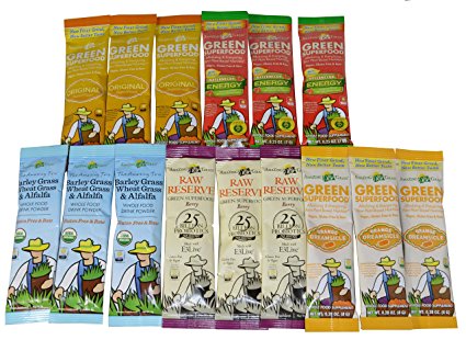 Amazing Grass Green Superfood Packets Variety Pack of 15