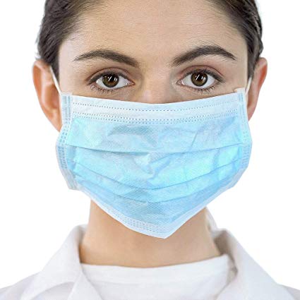 Surgical Mask - Face Masks - Medical Mask, Surgical Face Mask, Flu Mask Pack Of 10