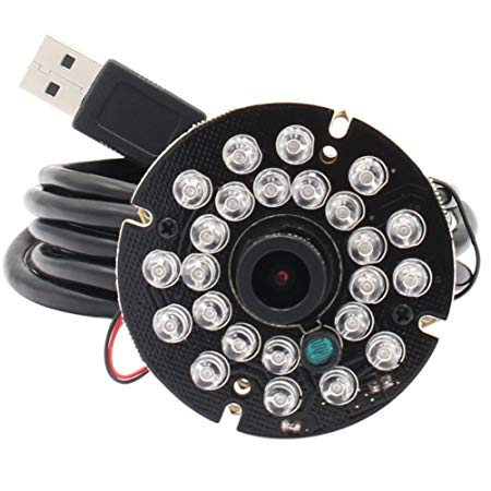 ELP 2.0mp USB Camera Module with Day&night Compatible with Windows/linux/android/mac for House/car/machine Video Use