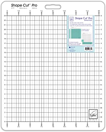 June Tailor 20-Inch-by-23-Inch Shape Cut Pro Ruler