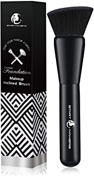 Foundation Makeup Inclined Brush Start Makers No Trace Powder Brush Loose Powder Brush Blush Brush No Waste of Powder Beauty Brush Beginner Tools Brush (single)