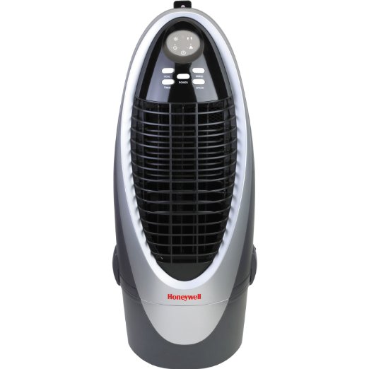 Honeywell CS10XE 21 Pt Indoor Portable Evaporative Air Cooler with Remote Control SilverGrey