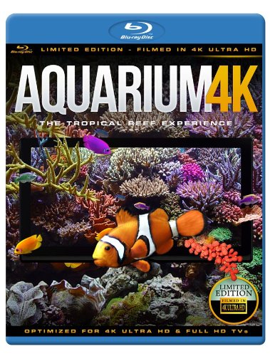 AQUARIUM 4K - The Tropical Reef Experience Limited Edition - Filmed in 4K ULTRA HD Blu-ray