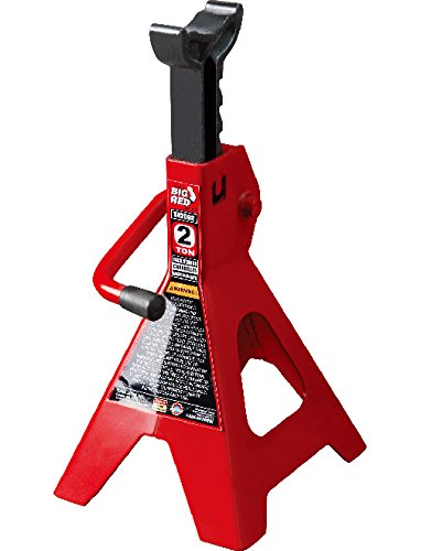 Torin Big Red Steel Jack Stand: 2 Ton Capacity, Single Jack