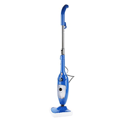 CO-Z 1300W Hot Steam & Spray Mop w/ Removable Head, Adjustable Steam Floor Cleaner, Carpet and Floor Cleaning Machine