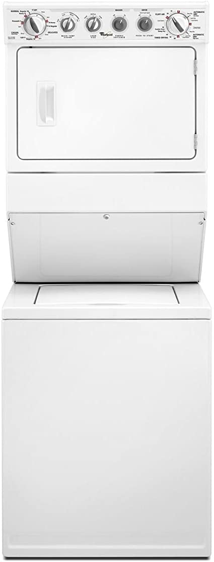 Whirlpool WET3300XQ 8.4 Cu. Ft. White Electric Washer/Dryer Combo