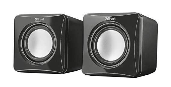 Trust 22132 Ziva Compact 6 W 2.0 Speaker Set with USB Powered - Black