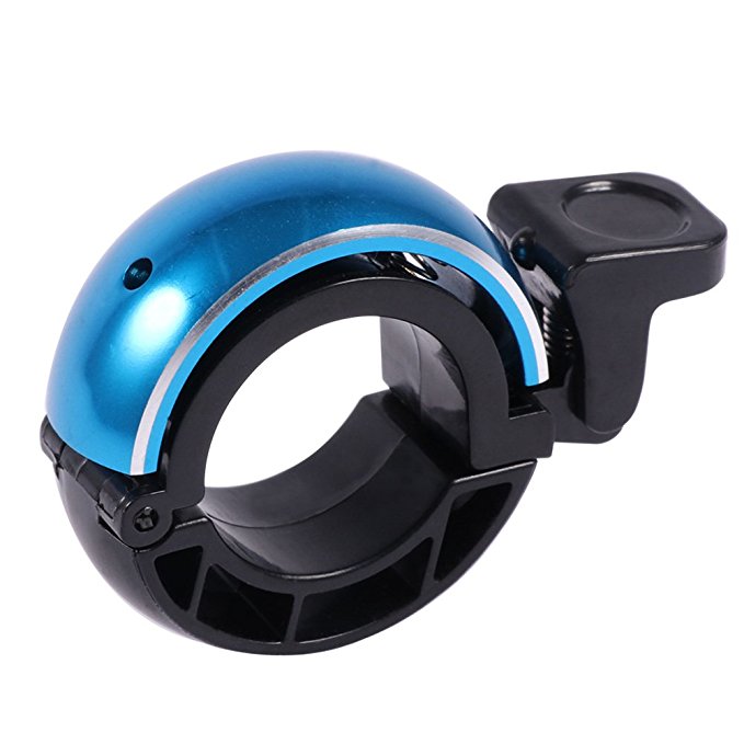 Gobike Bike Bell, Invisible Aluminum Bicycle Bell Mini Cycling Bicycle Horn Ring Bell for Any Bike, Crisp Loud and Fashion Q Design for Adults Kids
