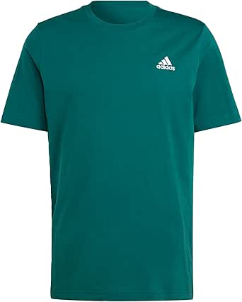 adidas Men's Essentials Single Jersey Embroidered Small Logo T-Shirt