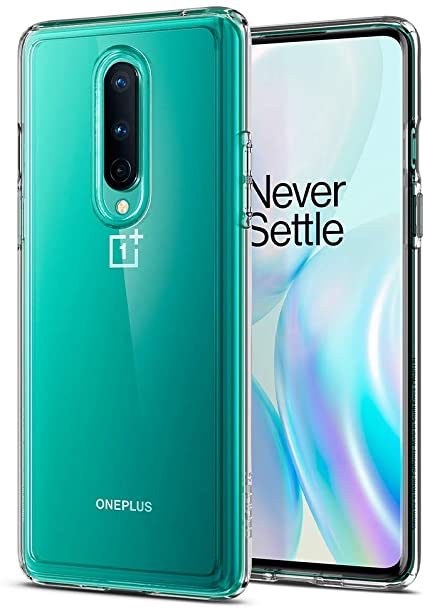 Spigen Ultra Hybrid Designed for OnePlus 8 Case (2020) - Crystal Clear