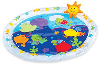 Earlyears Fill 'N Fun Water Play Mat - Encourage Tummy Time with 6 Fun Floating Sea Friends to Discover