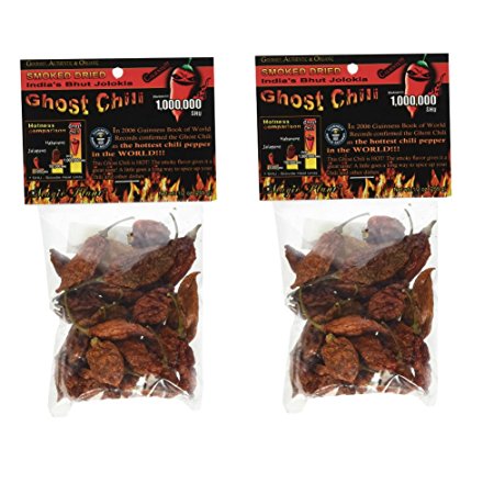 Ghost Chili Pods (1/2 oz) - 2 Pack