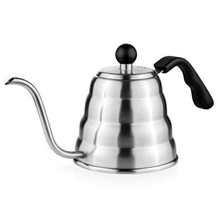 Pour Over Coffee Kettle ,Aicok Electric Gooseneck Drip Kettle,Stovetop Tea Pot,1.2 L