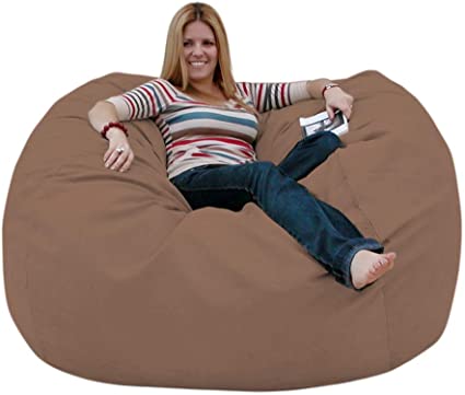Cozy Sack 5-Feet Bean Bag Chair, Large, Earth