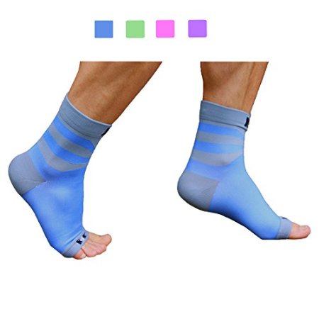 Plantar Fasciitis Sock, Compression Socks for Men Women Nurses Runners Ankle Sleeve for Arch and Achilles Heel Pain and Support