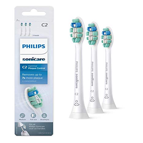 Replacement Toothbrush Heads Compatible with Phillips Sonicare Electric Toothbrush HX9023,Fits DiamondClean,FlexCare,HealthyWhite,2 Series Plaque Control/3 Series Gum Health,EasyClean,White 3 Pack