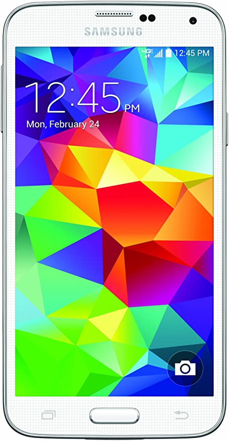 Samsung Galaxy S5, 16GB, White (Verizon Wireless)