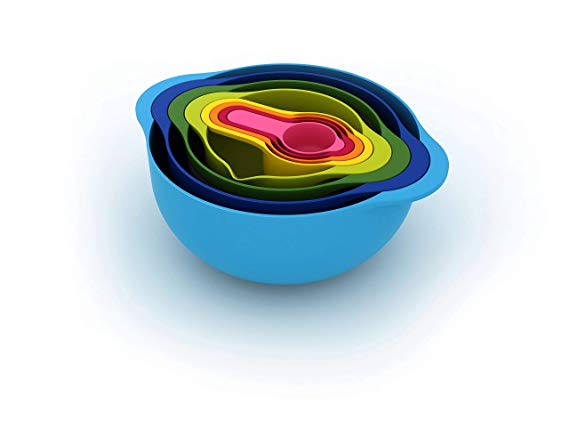 Joseph Joseph Nest 8, Food Preparation Set, Blue, 8-Piece