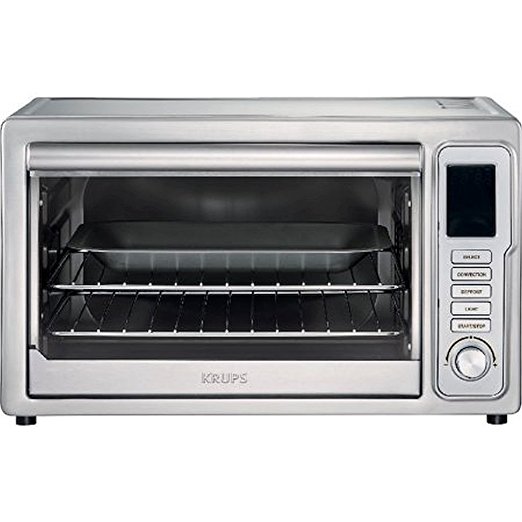 KRUPS,Deluxe Convection Toaster Oven, Stainless Steel - 22.80 x 18.70 x 15.50 Inches