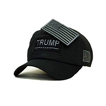 Bingoo Trump USA Patch Detachable Embroidery Hat 45th President Campaign Baseball Cap